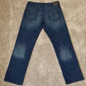 Levi's Dark Blue Straight Men's Jeans